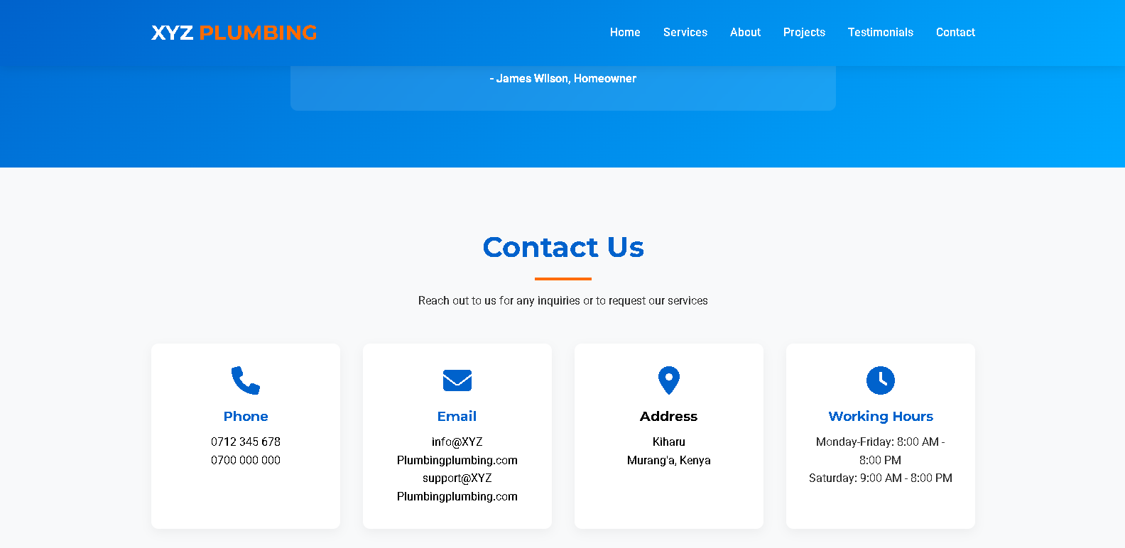 Decent Ventures LTD Website